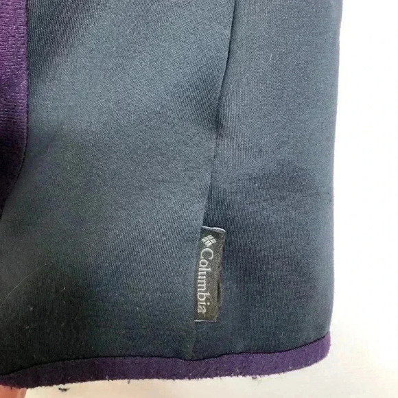 Columbia Purple  Sherpa Style Jacket Size Medium - Picture 3 of 16